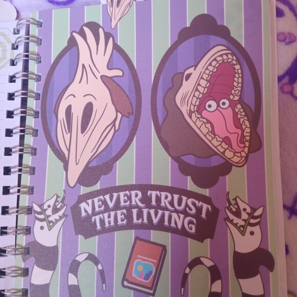 Beetlejuice Lined Notebook Journal - Picture 3 of 8